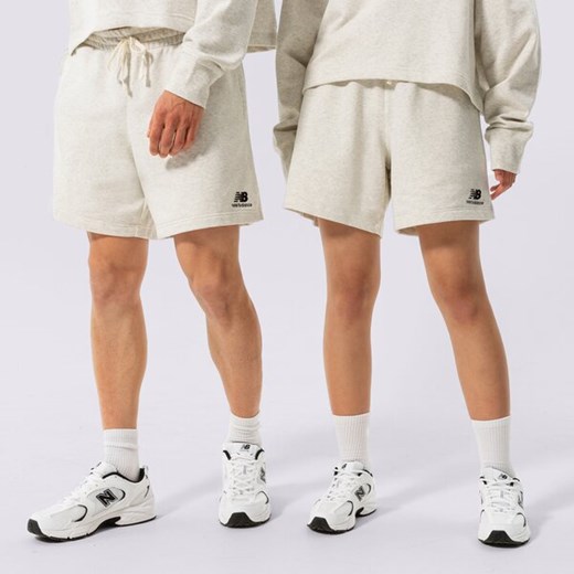 NEW BALANCE SZORTY NB ESSENTIALS UNI-SSENTIALS FLEECE SHORT ze sklepu Sizeer w kategorii Spodenki męskie - zdjęcie 177666457