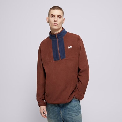 NEW BALANCE POLAR FLEECE 1/2 ZIP ze sklepu Sizeer w kategorii Bluzy męskie - zdjęcie 177670147