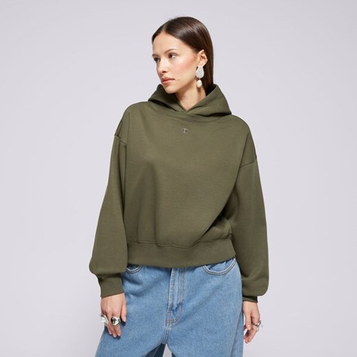 CHAMPION BLUZA Z KAPTUREM HOODED SWEATSHIRT ze sklepu Sizeer w kategorii Bluzy damskie - zdjęcie 177671385