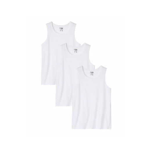Zestaw 3 jednolitych koszulek bez rękawów ze sklepu Atlas For Men w kategorii T-shirty męskie - zdjęcie 177673789