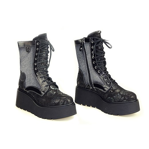 Botki Maciejka z zamkiem 