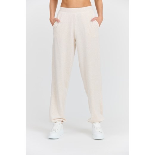 JUICY COUTURE Damskie beżowe spodnie dresowe Davidson Gold, Rozmiar XS ze sklepu outfit.pl w kategorii Spodnie damskie - zdjęcie 177706029