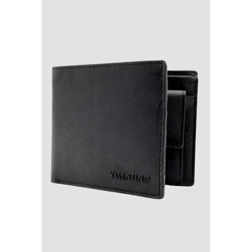 VALENTINO Mały czarny portfel męski hummus wallet ze sklepu outfit.pl w kategorii Portfele męskie - zdjęcie 177707366