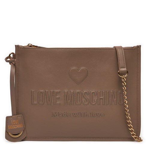 Torebka LOVE MOSCHINO JC4118PP1LL1020A Brązowy Love Moschino one size eobuwie.pl promocyjna cena
