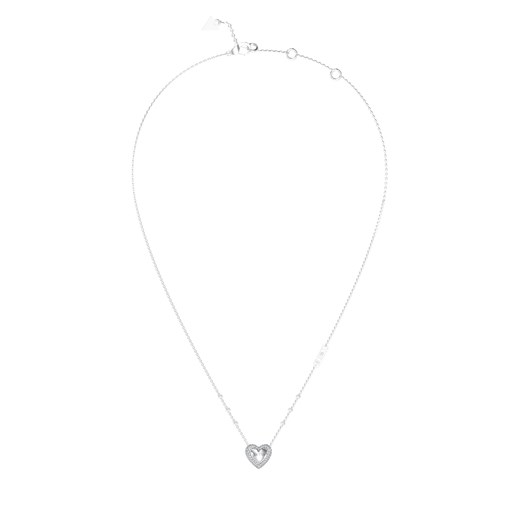 Naszyjnik Guess JUBN05 018JW Srebrny Guess one size eobuwie.pl