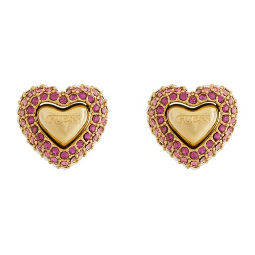 Kolczyki Guess JUBE05 008JW Różowy Guess one size eobuwie.pl
