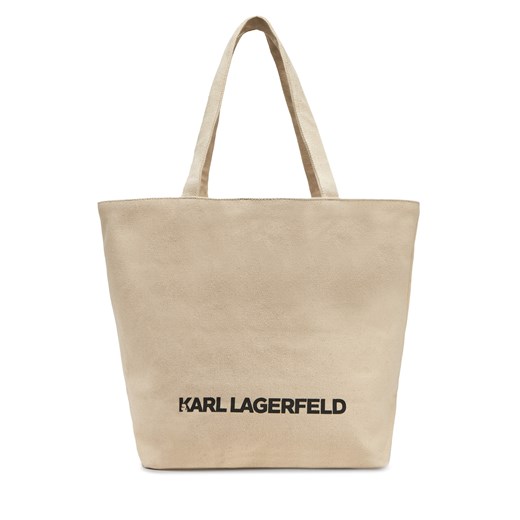Torebka KARL LAGERFELD A1W50072 Beżowy Karl Lagerfeld one size eobuwie.pl