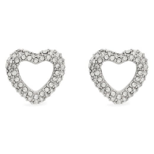 Kolczyki Guess JUBE05 028JW Srebrny Guess one size eobuwie.pl