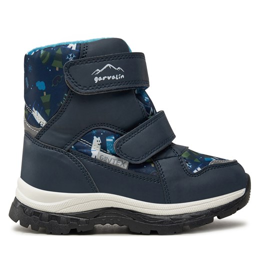 Śniegowce Garvalin 241855 A008 D Granatowy Garvalin 28 wyprzedaż eobuwie.pl