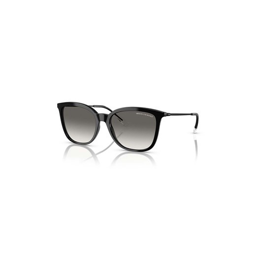 Armani Exchange okulary przeciwsłoneczne damskie kolor czarny 0AX4151S ze sklepu ANSWEAR.com w kategorii Okulary przeciwsłoneczne damskie - zdjęcie 177726205