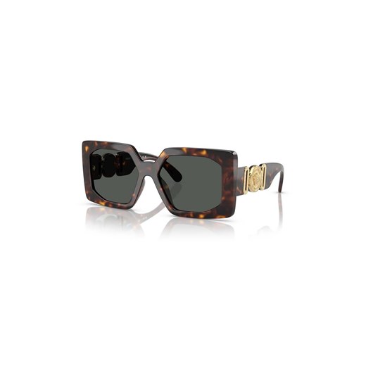 Versace okulary przeciwsłoneczne damskie kolor brązowy 0VE4478U ze sklepu ANSWEAR.com w kategorii Okulary przeciwsłoneczne damskie - zdjęcie 177726299