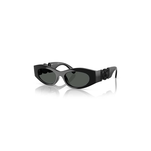 Versace okulary przeciwsłoneczne damskie kolor czarny 0VE4480U ze sklepu ANSWEAR.com w kategorii Okulary przeciwsłoneczne damskie - zdjęcie 177726306