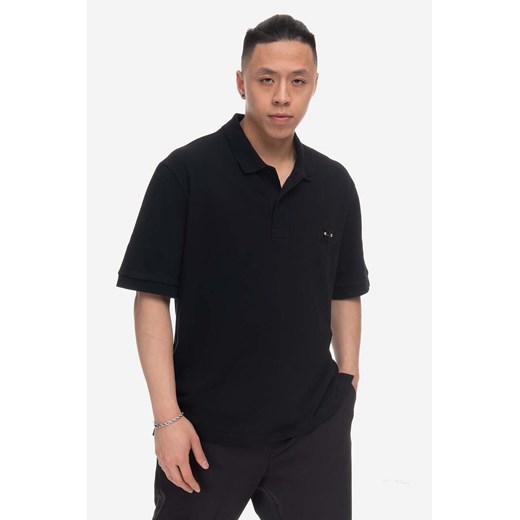 Neil Barett polo męski kolor czarny z aplikacją PBJT143.U500-3158 ze sklepu ANSWEAR.com w kategorii T-shirty męskie - zdjęcie 177726947