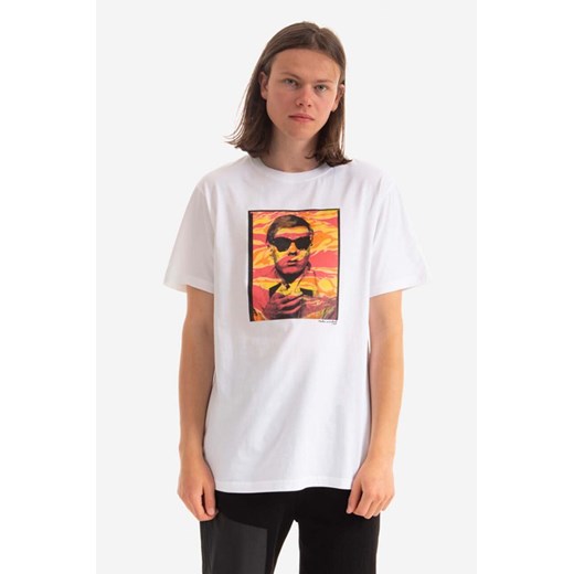 Maharishi t-shirt bawełniany Warhol Polaroid Portrait T-Shirt OCJ kolor biały z nadrukiem 9711.WHITE-WHITE ze sklepu ANSWEAR.com w kategorii T-shirty męskie - zdjęcie 177727866