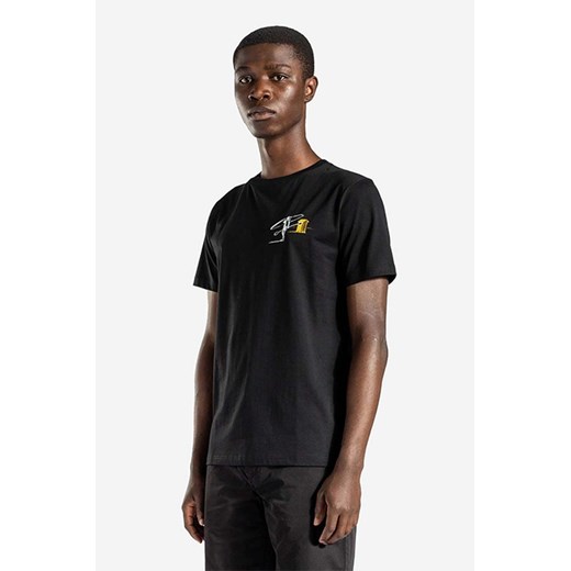 Norse Projects t-shirt bawełniany Niels Norse x Daniel Frost Kayak kolor czarny z nadrukiem N01.0592.9999-9999 ze sklepu ANSWEAR.com w kategorii T-shirty męskie - zdjęcie 177727876