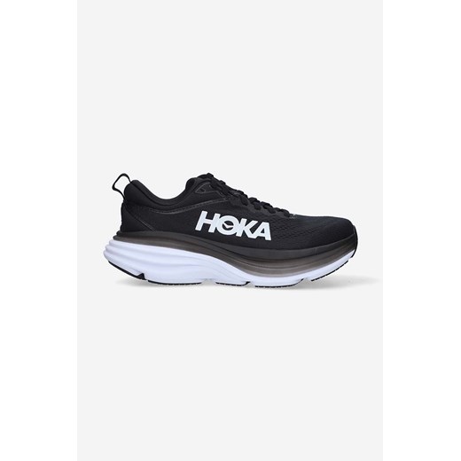 Hoka buty Bondi 8 kolor czarny 1127952.-BWHT ze sklepu ANSWEAR.com w kategorii Buty sportowe damskie - zdjęcie 177728687