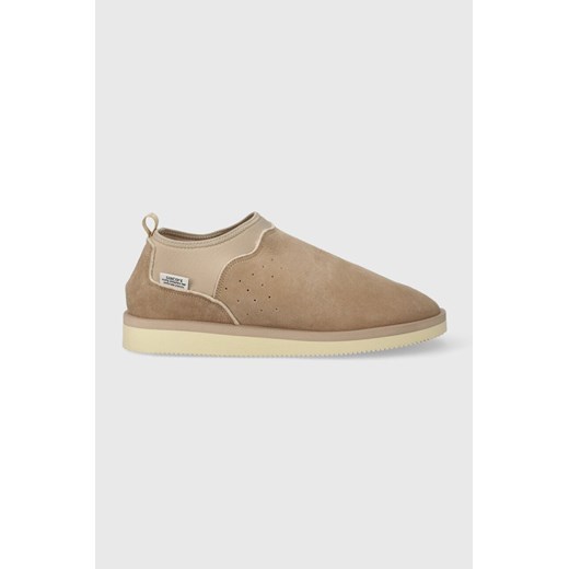 Suicoke kapcie OG073M2abMID Ron M2Ab Mid męskie kolor beżowy ze sklepu ANSWEAR.com w kategorii Kapcie męskie - zdjęcie 177729369