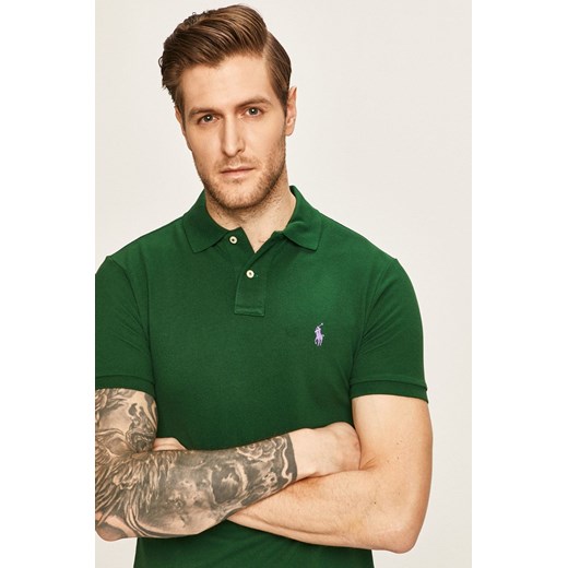 Polo Ralph Lauren - Polo 710795080002 ze sklepu ANSWEAR.com w kategorii T-shirty męskie - zdjęcie 177748629