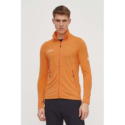 Mammut bluza sportowa Aconcagua Light ML kolor pomarańczowy ze sklepu ANSWEAR.com w kategorii Bluzy męskie - zdjęcie 177748989