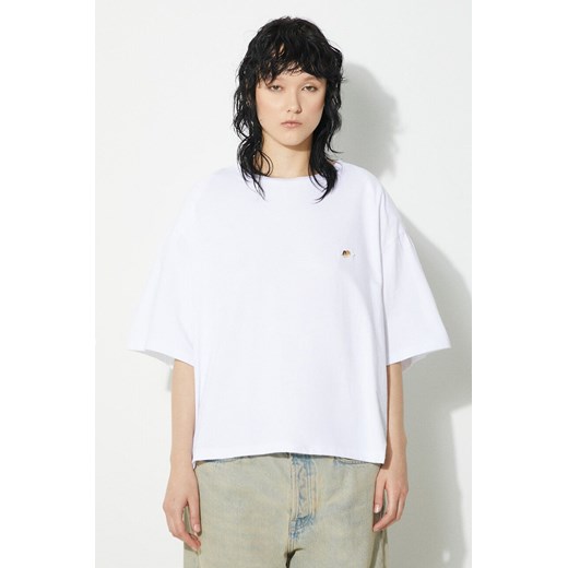 Fiorucci t-shirt bawełniany Angel Patch Padded T-Shirt kolor biały gładki M01FPTSH105CJ01WH01 ze sklepu ANSWEAR.com w kategorii T-shirty męskie - zdjęcie 177750666