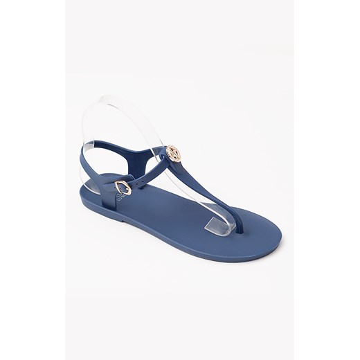 Sandały Meliski Mat Nouveau Visasge QT-258 Granatowy renee-pl niebieski japonki