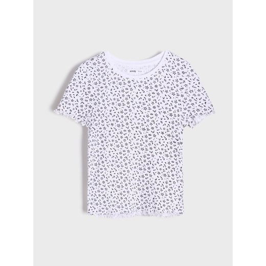 Sinsay - Koszulka - biały Sinsay 158 Sinsay