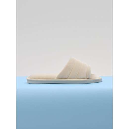 Sinsay - Kapcie - kremowy Sinsay 40/41 Sinsay
