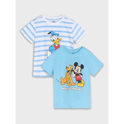 Sinsay - Koszulka DISNEY 2 pack - biały Sinsay 98 Sinsay