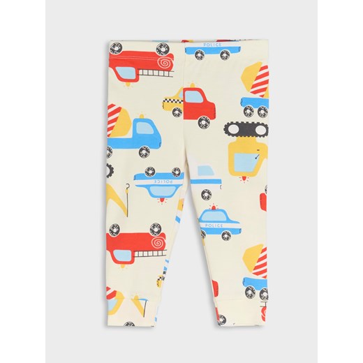 Sinsay - Legginsy 2 pack - kremowy Sinsay 68 Sinsay