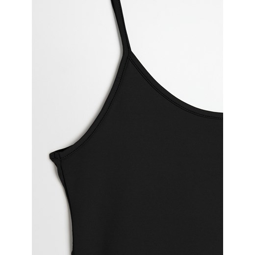 Sinsay - Top w stylu basic - czarny Sinsay L Sinsay