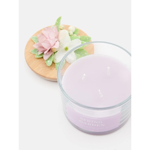 Sinsay - Świeczka Spring Garden - fioletowy Sinsay One Size Sinsay
