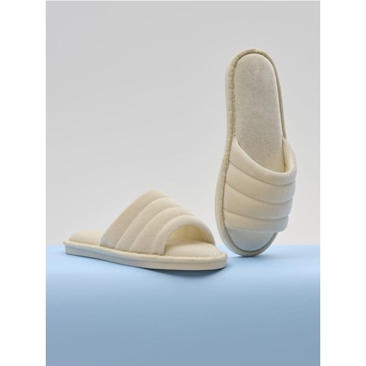 Sinsay - Kapcie - kremowy Sinsay 40/41 Sinsay