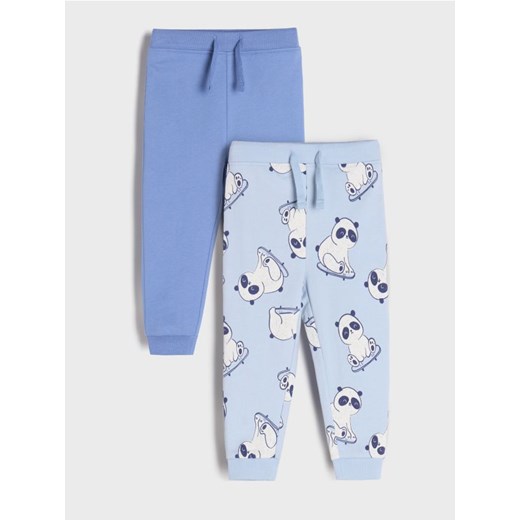 Sinsay - Spodnie 2 pack - mid blue ze sklepu Sinsay w kategorii Spodnie i półśpiochy - zdjęcie 177786037