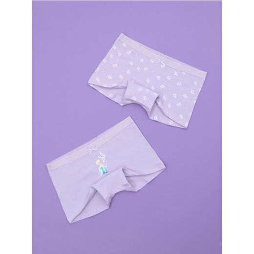 Sinsay - Majtki 2 pack Kraina Lodu - wielobarwny Sinsay 86/92 Sinsay