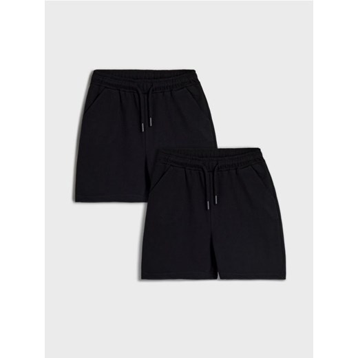 Sinsay - Szorty 2 pack - czarny ze sklepu Sinsay w kategorii Spodenki chłopięce - zdjęcie 177787266