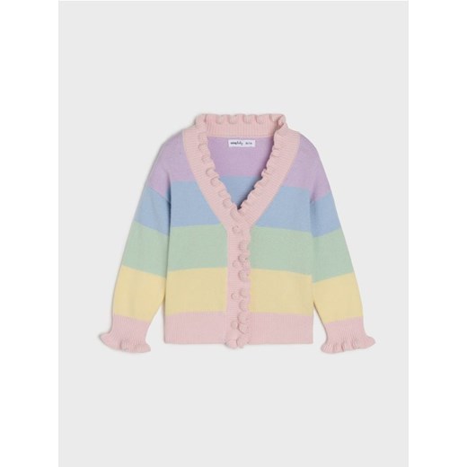 Sinsay - Sweter z ozdobnymi falbanami - wielobarwny ze sklepu Sinsay w kategorii Bluzy i swetry - zdjęcie 177787299