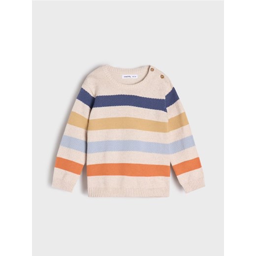 Sinsay - Sweter w paski - wielobarwny ze sklepu Sinsay w kategorii Bluzy i swetry - zdjęcie 177787308