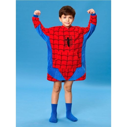 Sinsay - Bluza snuddie Spider-Man - czerwony ze sklepu Sinsay w kategorii Piżamy dziecięce - zdjęcie 177787538