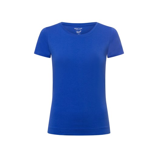 Marie Lund T-shirt damski Kobiety Dżersej niebieski jednolity ze sklepu vangraaf w kategorii Bluzki damskie - zdjęcie 177787839