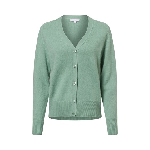 brookshire Kardigan damski Kobiety Wełna miętowy jednolity ze sklepu vangraaf w kategorii Swetry damskie - zdjęcie 177788099