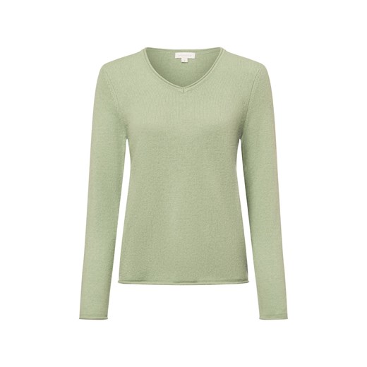 brookshire Sweter damski z dzianiny Kobiety Bawełna miętowy jednolity ze sklepu vangraaf w kategorii Swetry damskie - zdjęcie 177788109