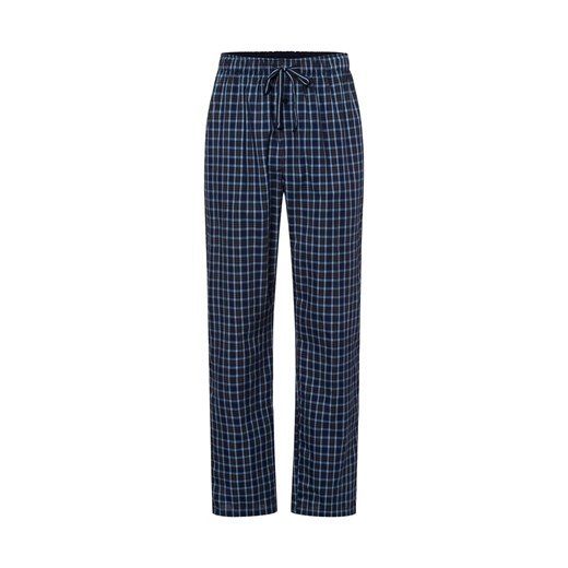 Mc Earl Męskie spodnie od piżamy Mężczyźni Bawełna granatowy w kratkę ze sklepu vangraaf w kategorii Piżamy męskie - zdjęcie 177788515