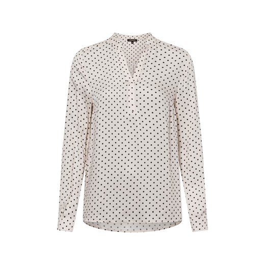 More & More Bluzka damska Kobiety wiskoza écru w kropki ze sklepu vangraaf w kategorii Bluzki damskie - zdjęcie 177788548