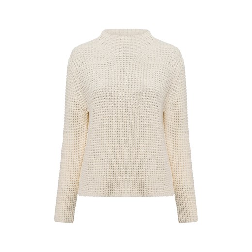 Marc O'Polo Denim Sweter damski z dzianiny Kobiety Bawełna beżowy jednolity ze sklepu vangraaf w kategorii Swetry damskie - zdjęcie 177788555