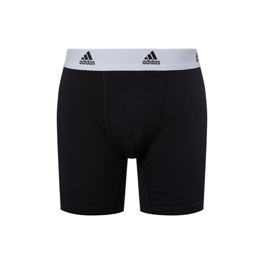 adidas Performance Męskie kąpielówki w 3-paku Mężczyźni Bawełna czarny jednolity ze sklepu vangraaf w kategorii Majtki męskie - zdjęcie 177788559