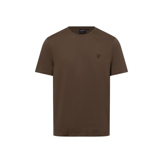 Lyle & Scott Koszulka męska Mężczyźni Bawełna mocca jednolity ze sklepu vangraaf w kategorii T-shirty męskie - zdjęcie 177788568