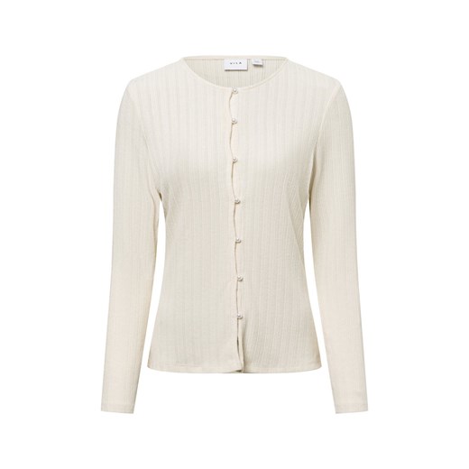 Vila Kardigan damski - VIAdalena Kobiety beżowy jednolity Vila XL vangraaf