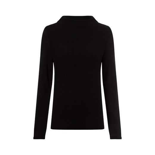 Marc O'Polo Sweter damski Kobiety Bawełna czarny jednolity ze sklepu vangraaf w kategorii Swetry damskie - zdjęcie 177788667