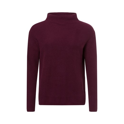 Marie Lund Sweter damski z dzianiny Kobiety Bawełna bordowy jednolity Marie Lund XXL okazja vangraaf