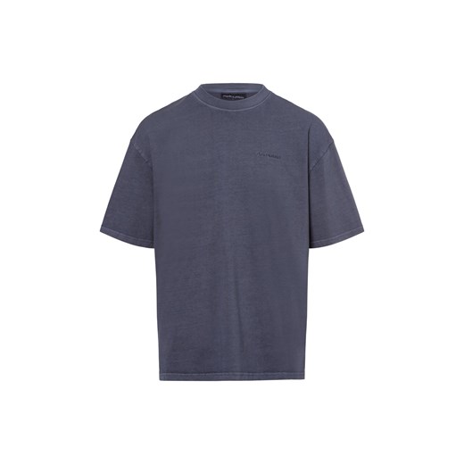 PEGADOR Koszulka męska Mężczyźni Bawełna indygo jednolity ze sklepu vangraaf w kategorii T-shirty męskie - zdjęcie 177788769